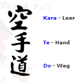 Karate Do = Leere Hand